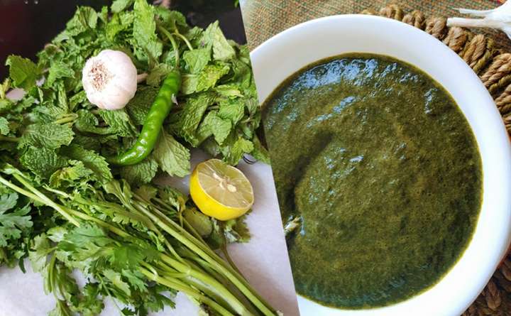 MINT CORIANDER CHUTNEY