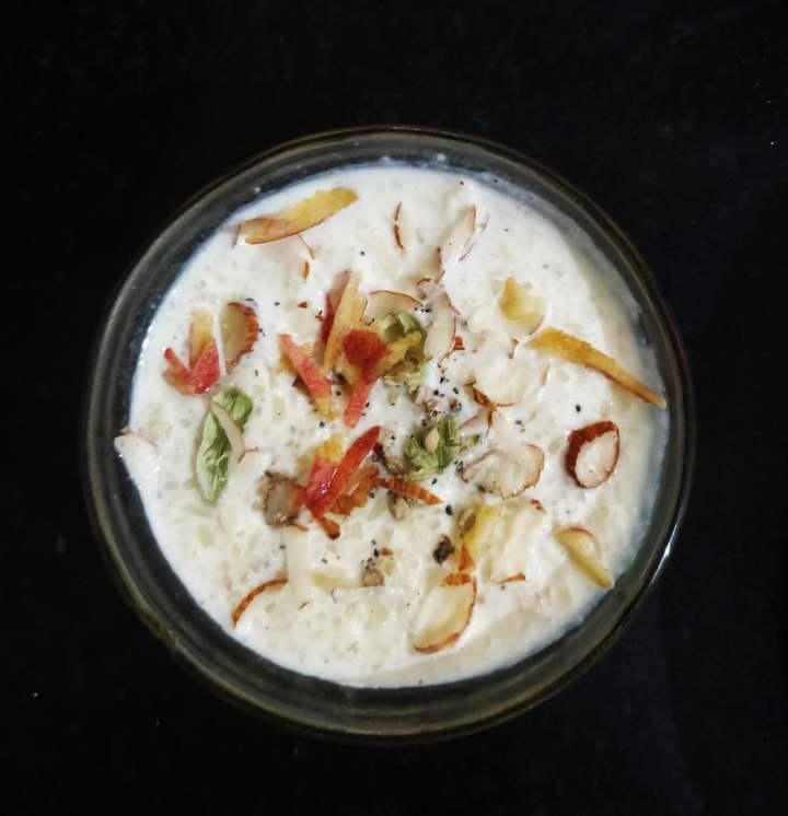 Rice Pudding with Apple 🍎