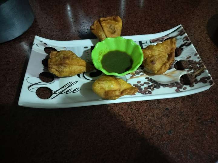 high protein soya paneer samosa