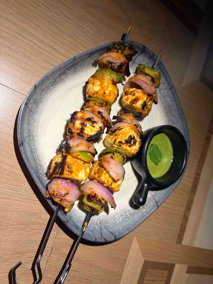 high protein low fat paneertikka
