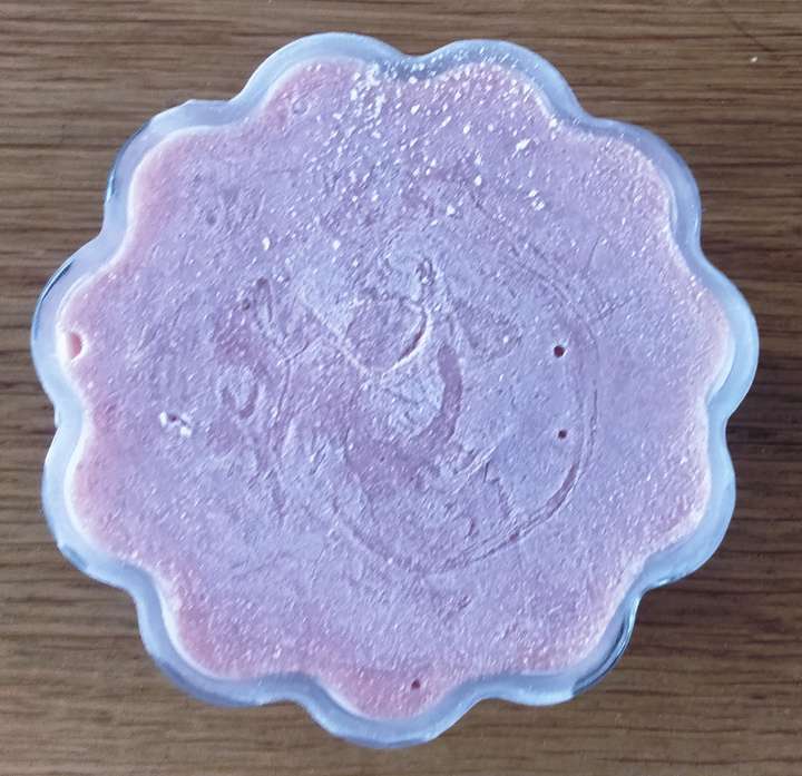 Homemade Ice cream from fresh fruits