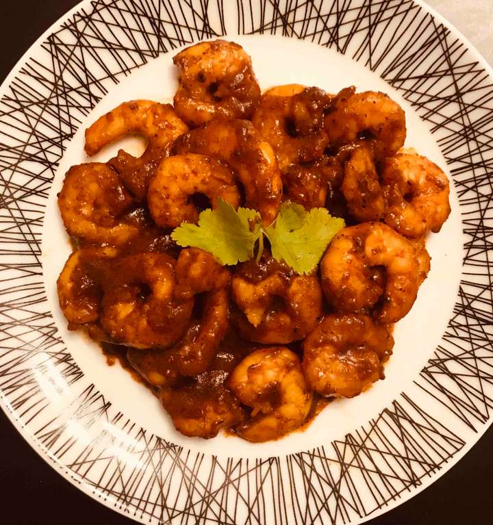 Fiery Prawns