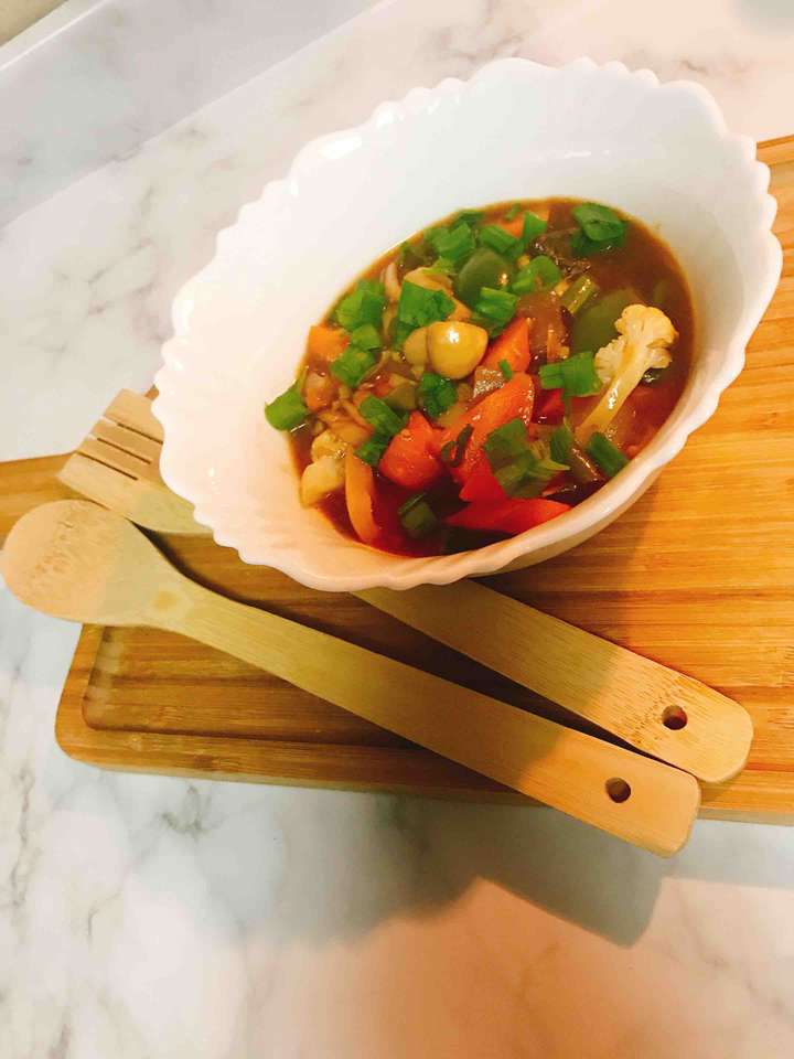Mix Veggies In Hot Garlic sauce 