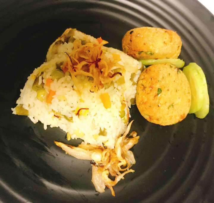 Zafrani Pulao 
