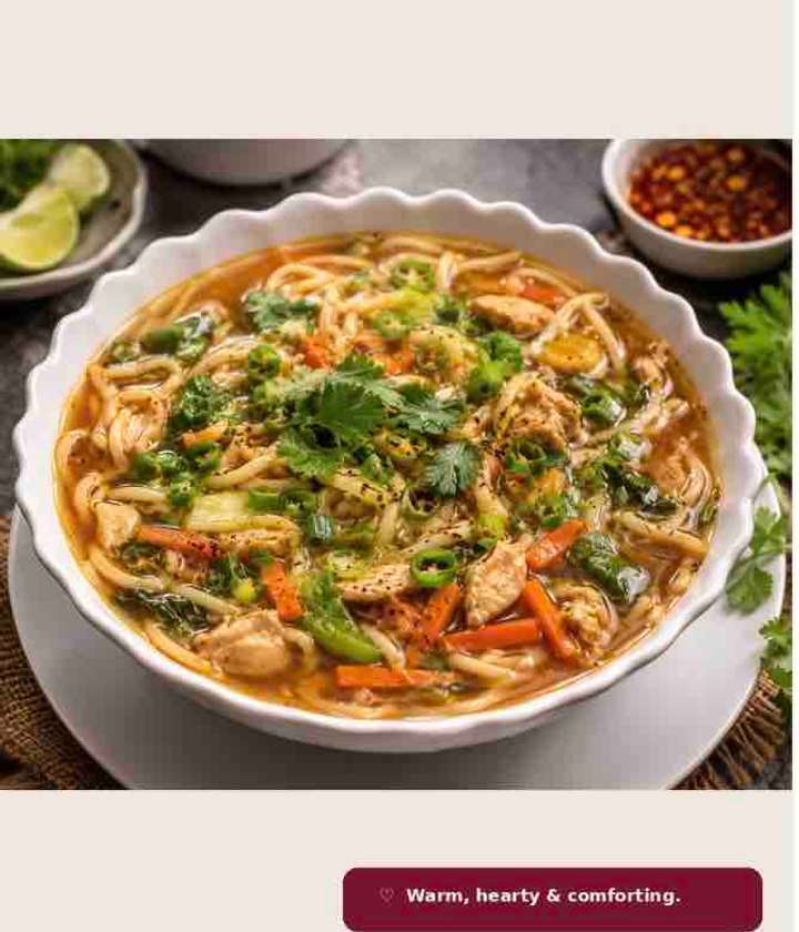 Chicken Thukpa 
