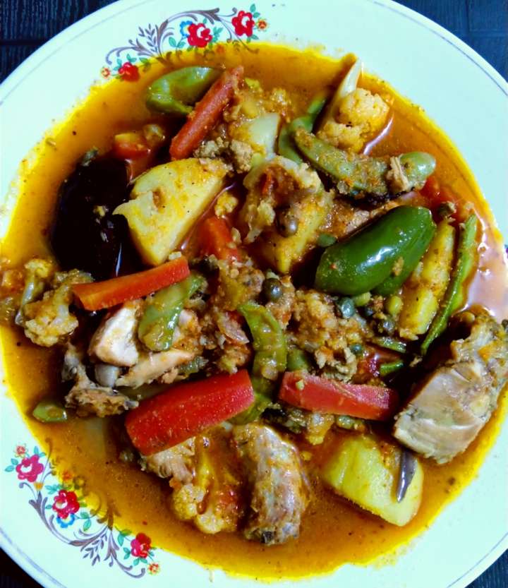 Veggie Chicken Stew