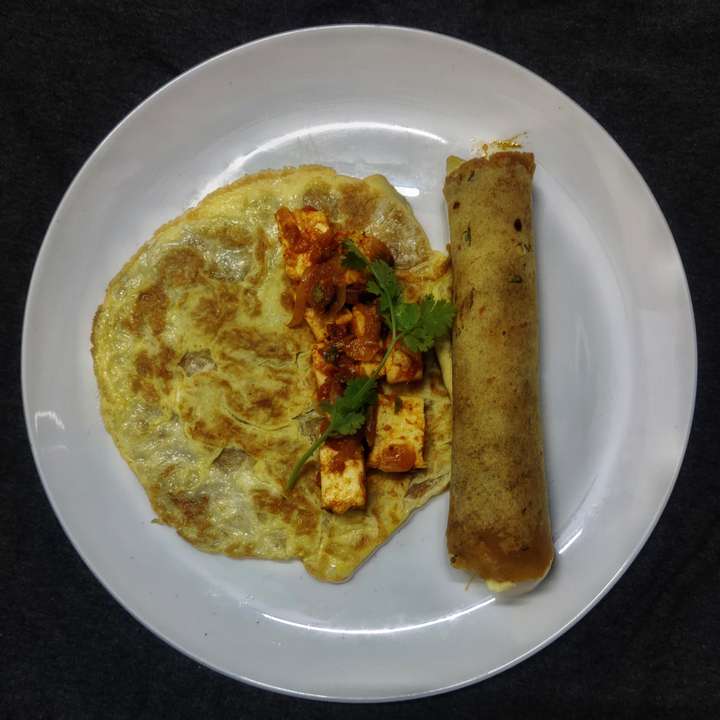 SOYA PANEER KATHI ROLL
