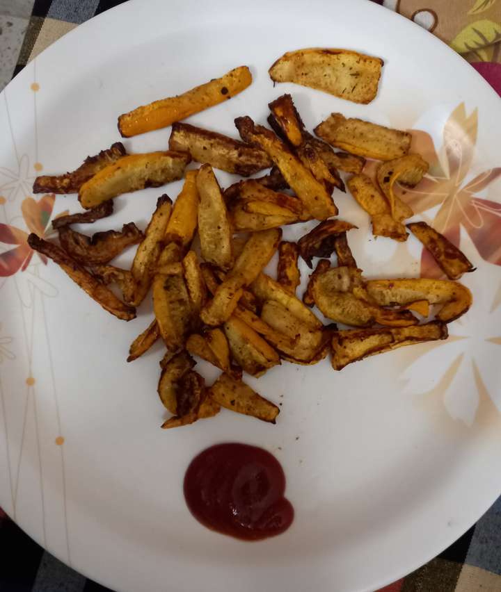 Airfried Zucchini Fries 