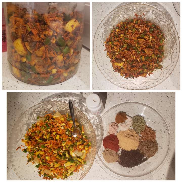 Raw Turmeric Pickle