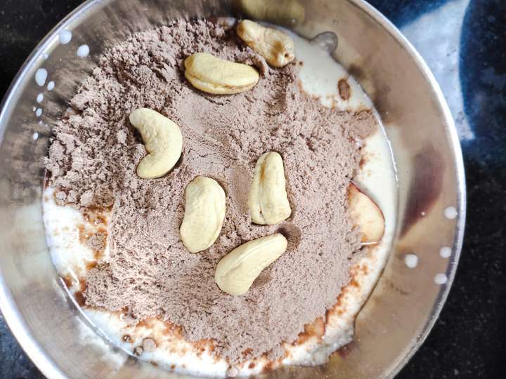 Whey with curd