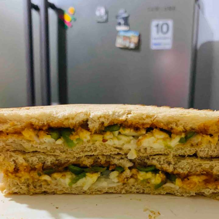 cheese capsicum sandwich 