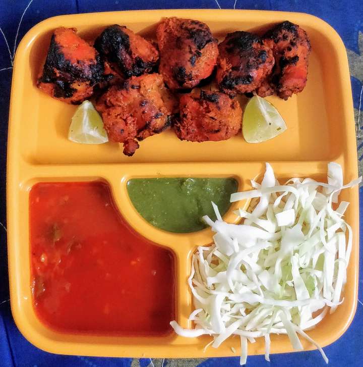 Air Fried Kashmiri Chicken Tikka