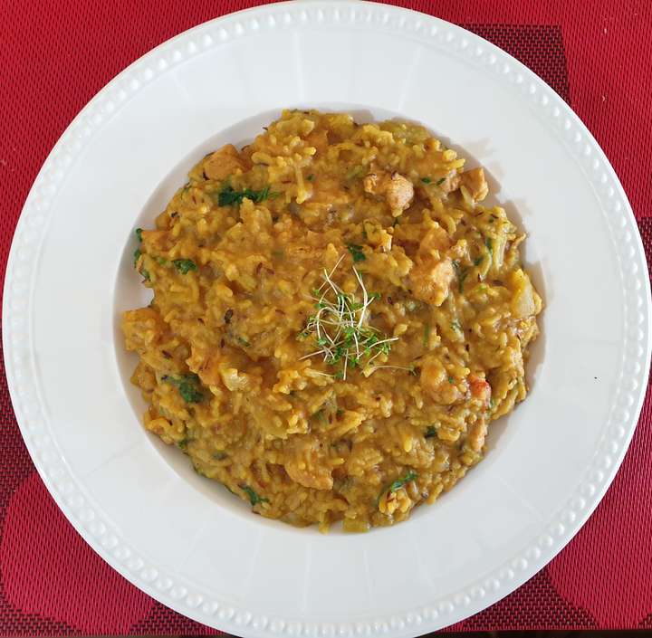 Chicken Dal Khichdi