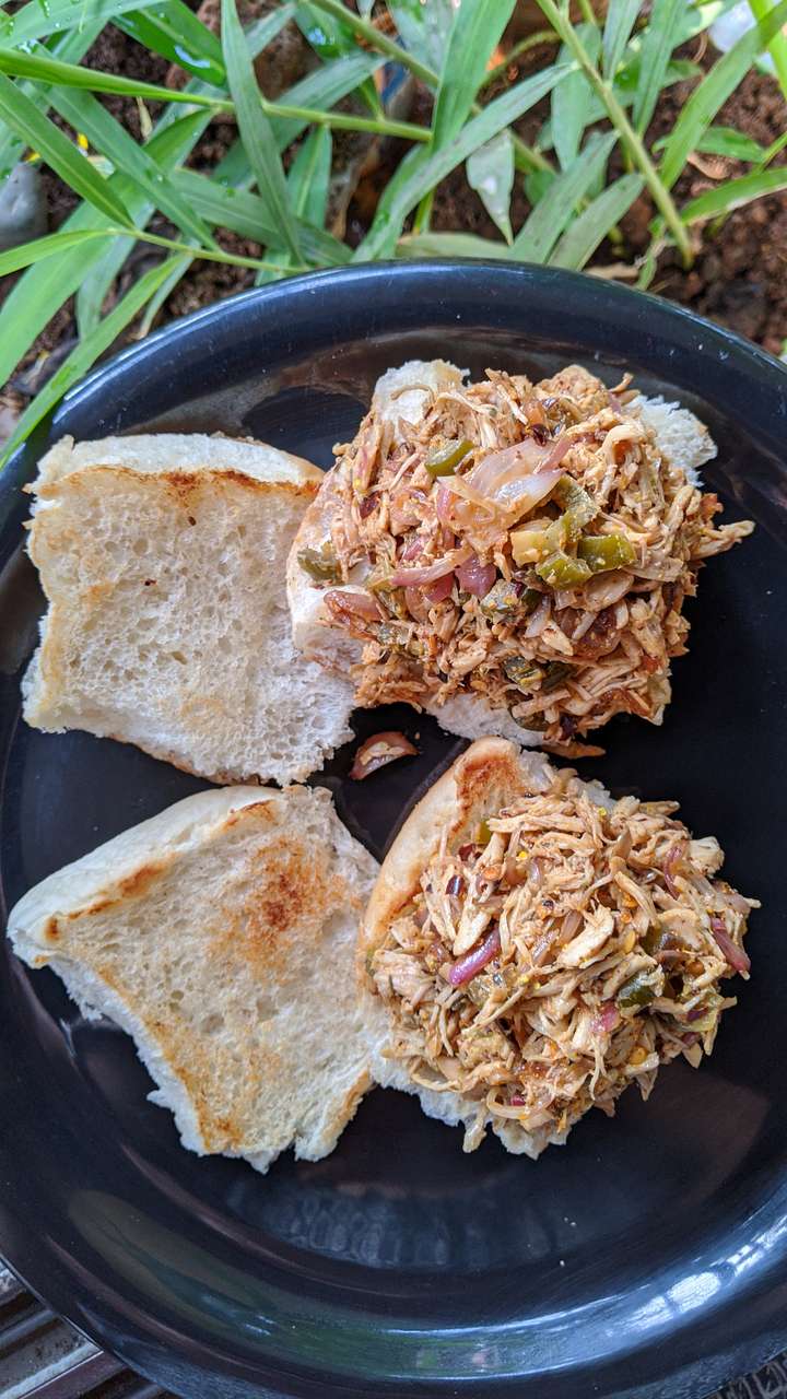 Caramalised Onion and Shredded Chicken SW