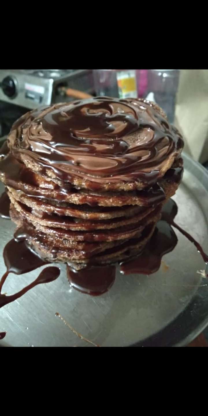 Banana-oats pancakes 