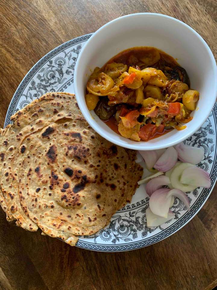 Soya Lachha Paratha
