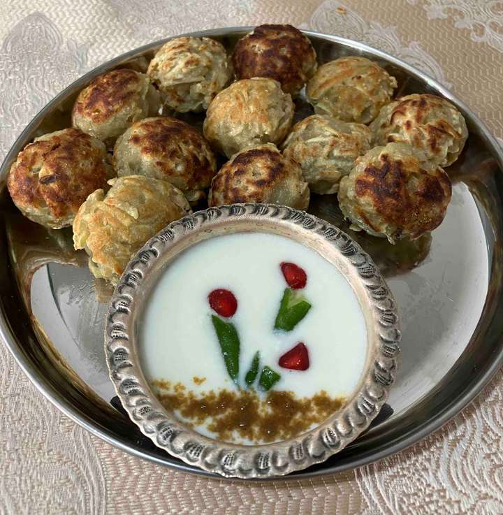 sweet potato and sama flour appe 