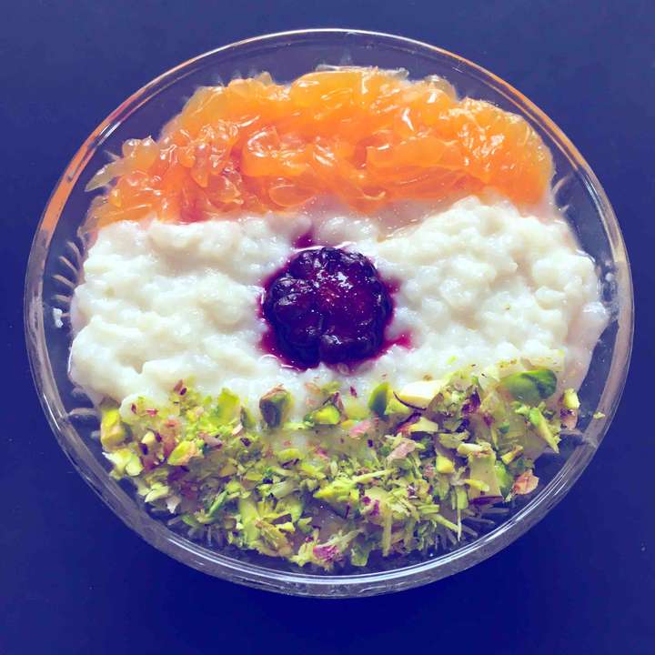 Rice and whey pudding 
