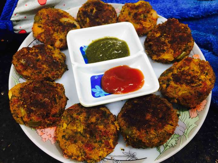 soya veggies tikkis 