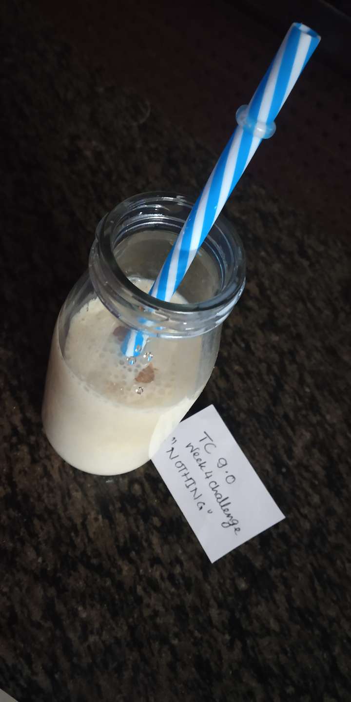 whey banana shake
