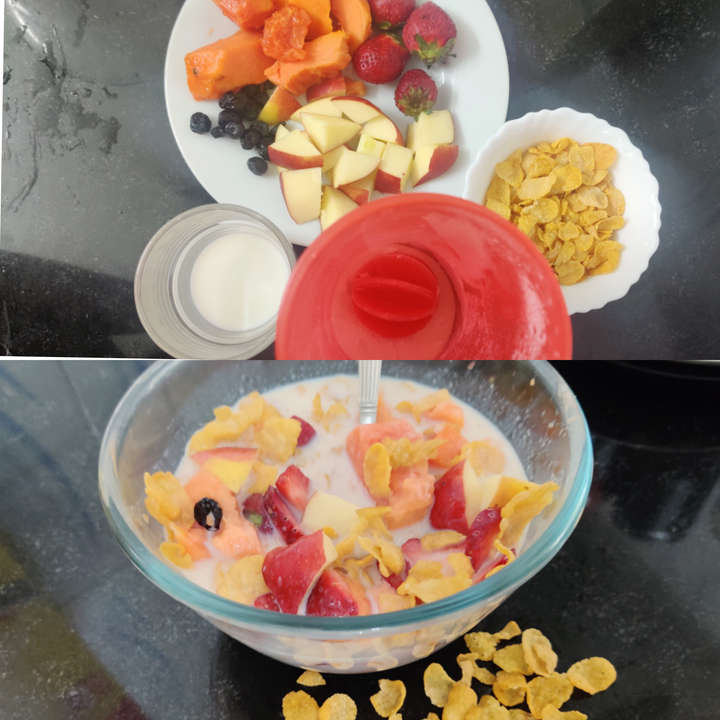 Protein packed breakfast bowl🥣