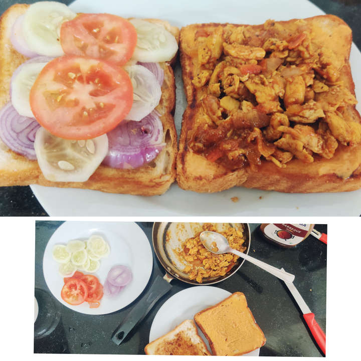 Chicken Tikka Sandwich 🥪