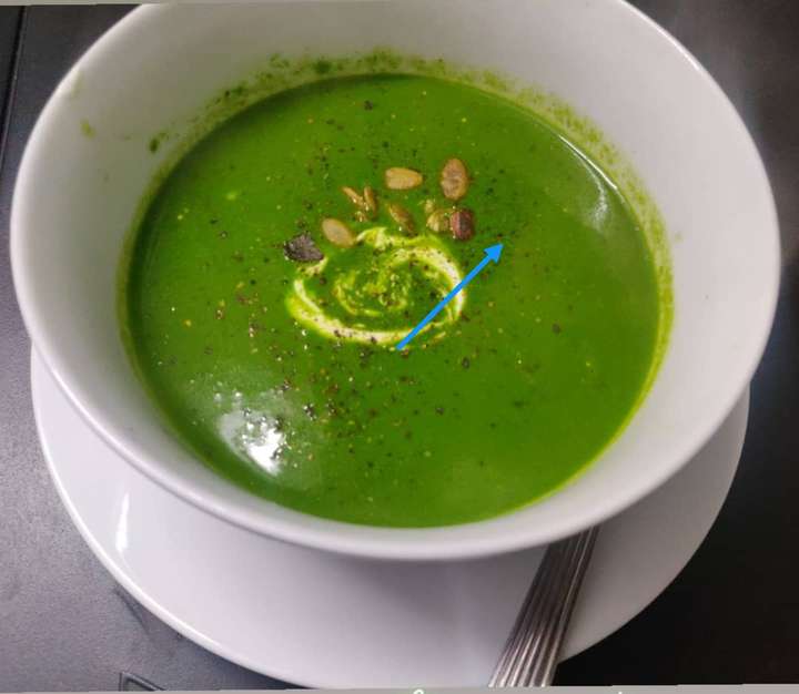 Cream of spinach🍜🥬