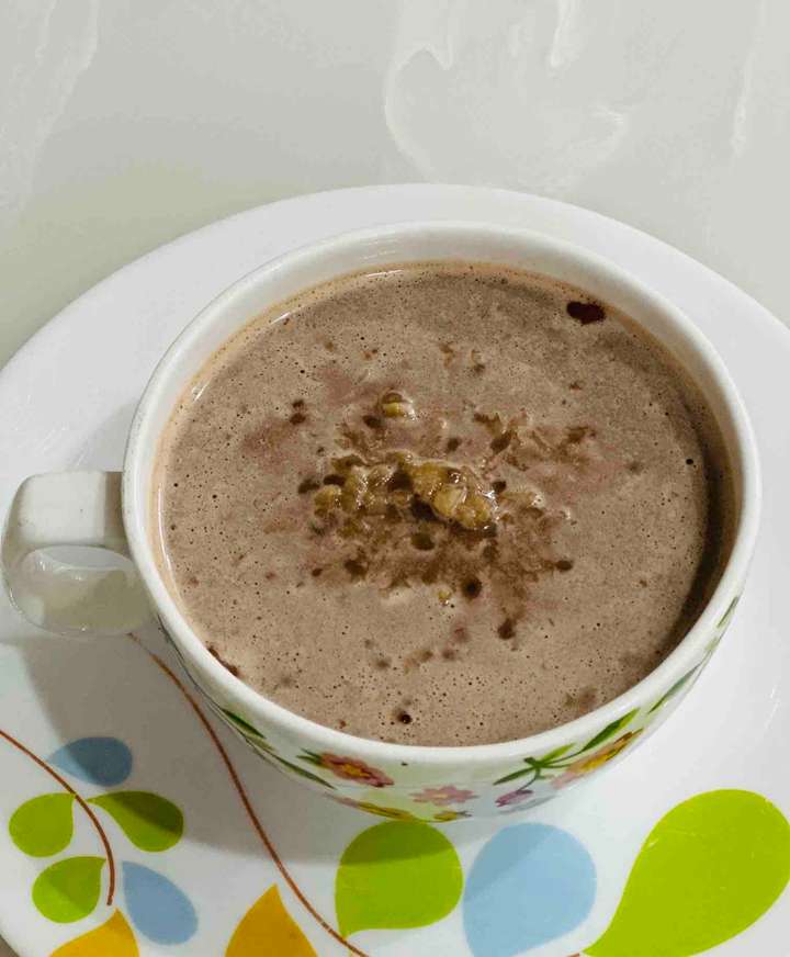 soya chocolate pudding/ kheer