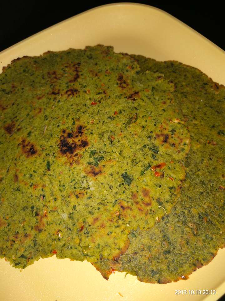 paneer n rice flour roti