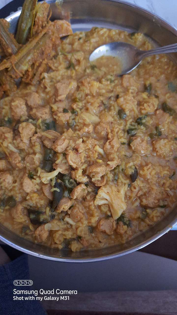 Soya Dal Khichdi