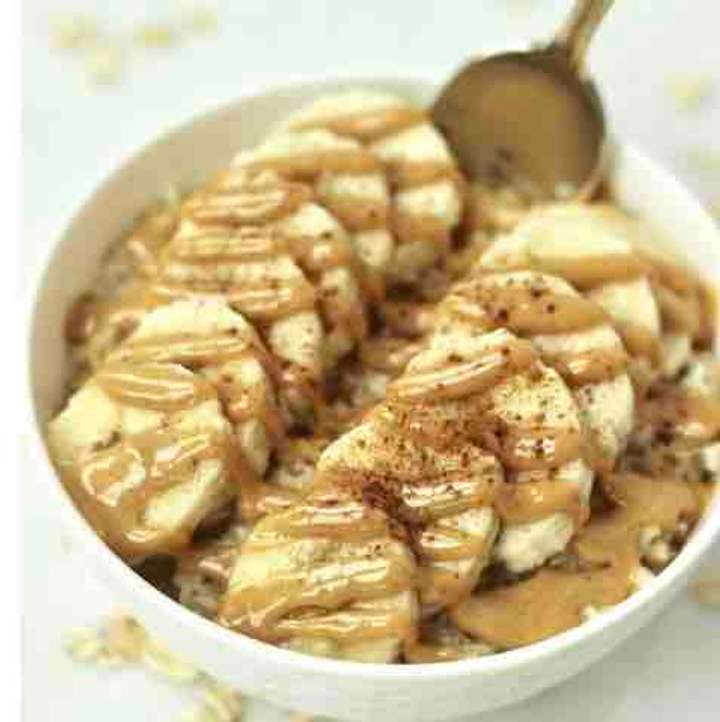 High Protein Banana Peanut Butter Oats