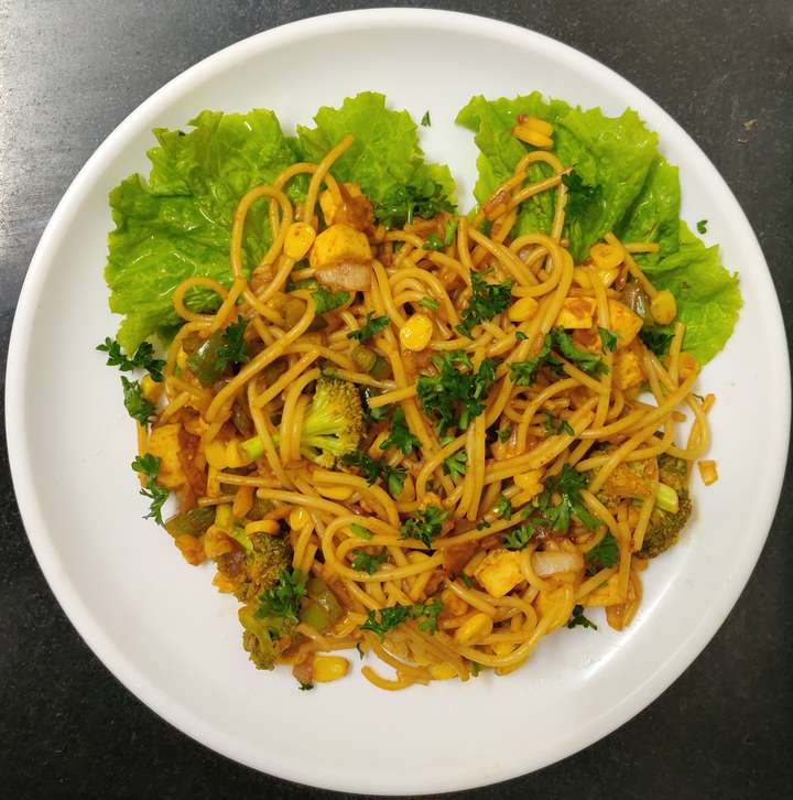 Paneer Sphagetti