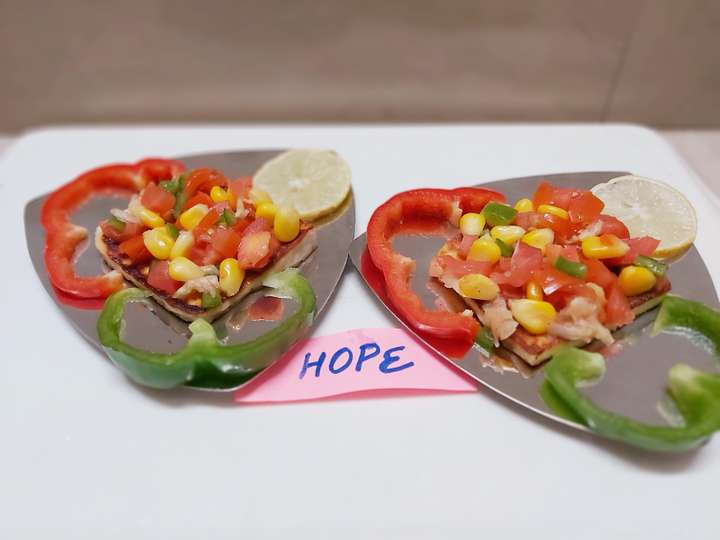 Panner Bruschetta 

