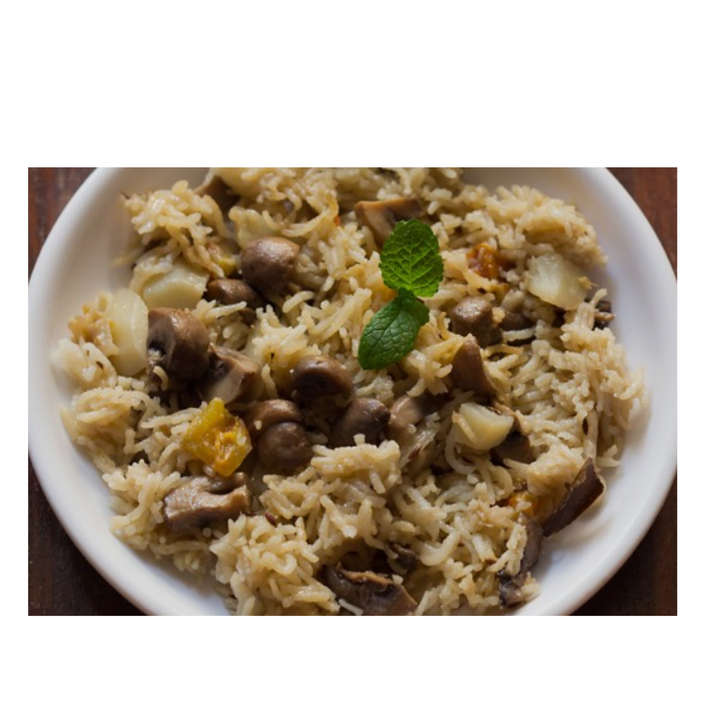 Mushroom Pulao