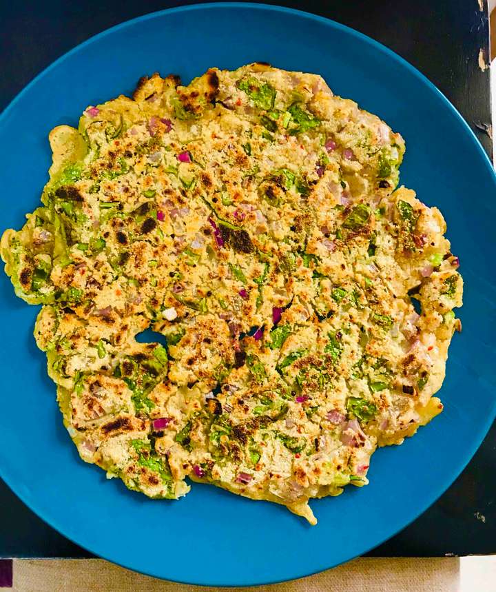 Vegetable sooji chila