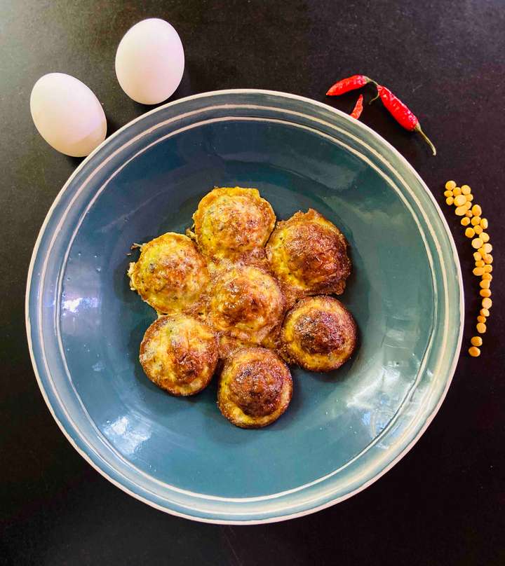 Egg Paddu / paniyaram 