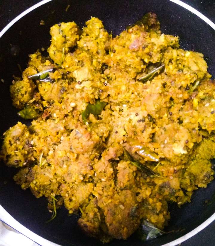 Dudhi-Methi muthiya sabzi