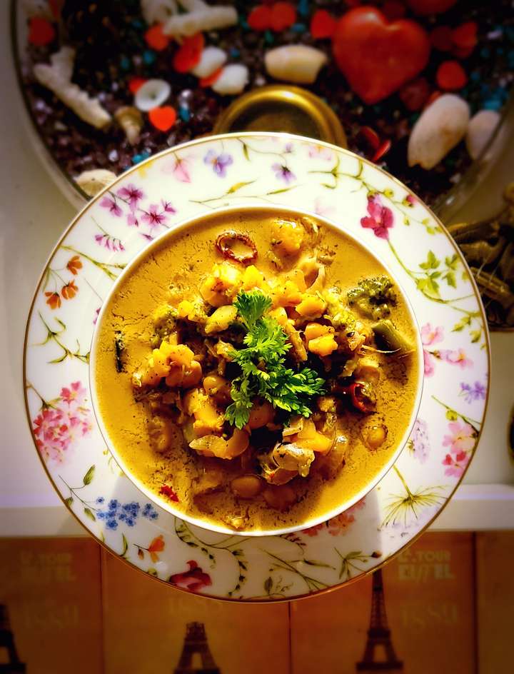 Chickpea Coconut milk stew