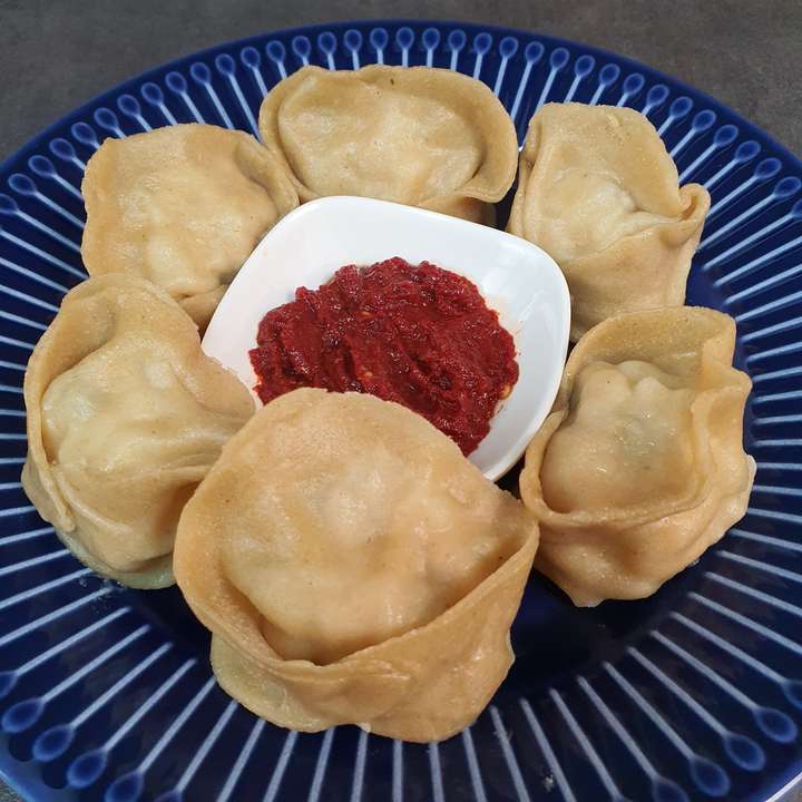 Chicken Wheat Steamed Momos