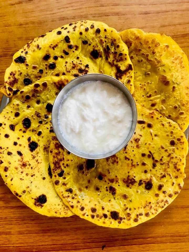 Dal & wheat dosa/chilla