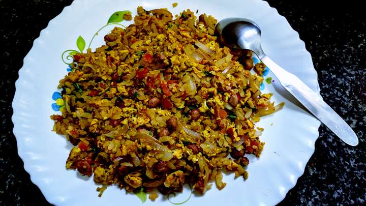 Egg Poha