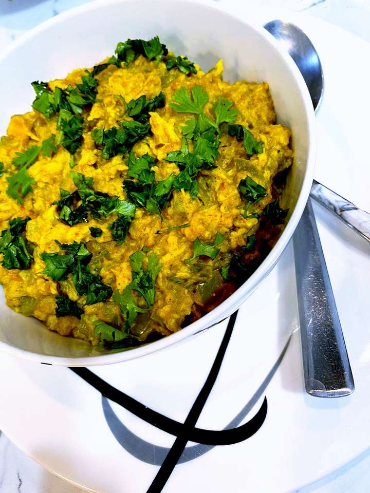 Egg-Oat Masala Mashup 