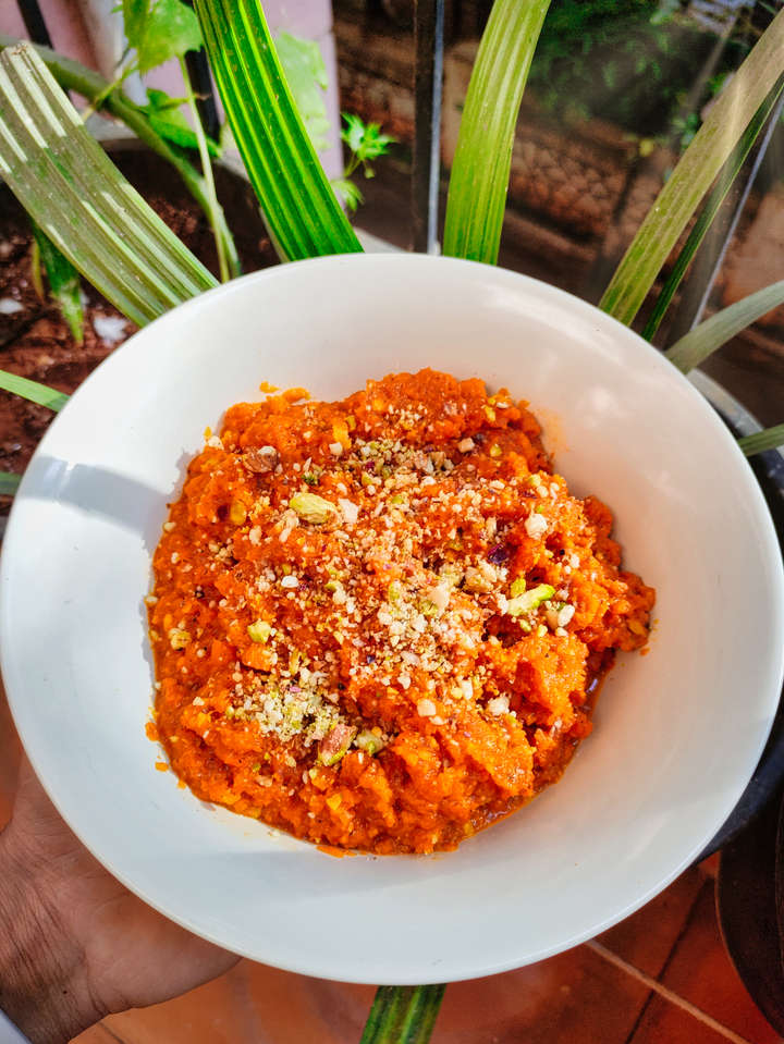 Gajar Ka Halwa (One Pot Sweet) (Guilt free) (Low Calorie)