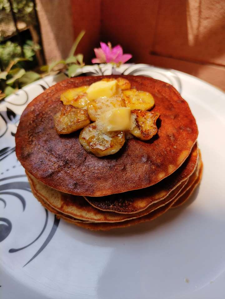 High Protein Banana Oats Pancakes!!!