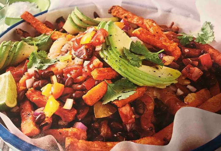 Loaded Sweet Potato Fries