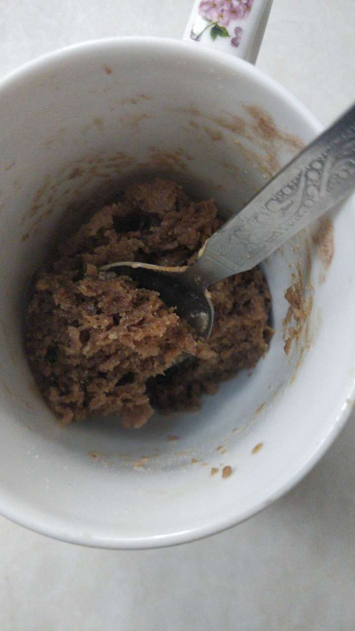 chocolate whey mug cake