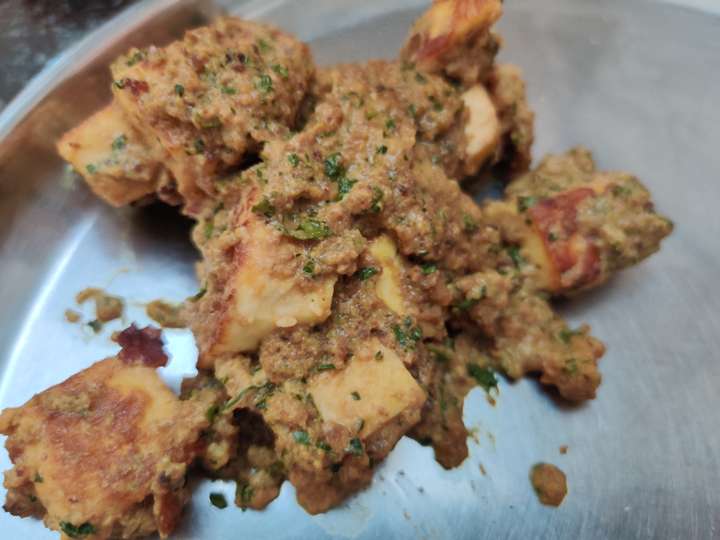 No Oil Kasuri Methi Paneer