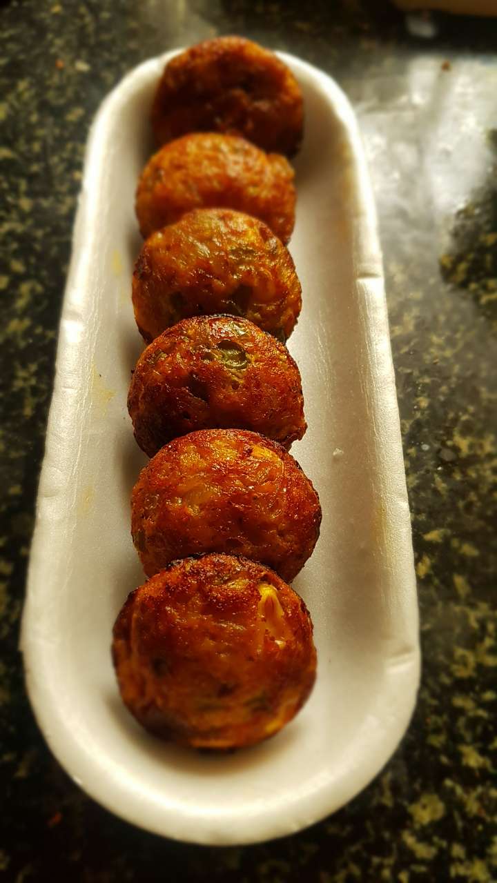 Paneer Fritters (Oil less)