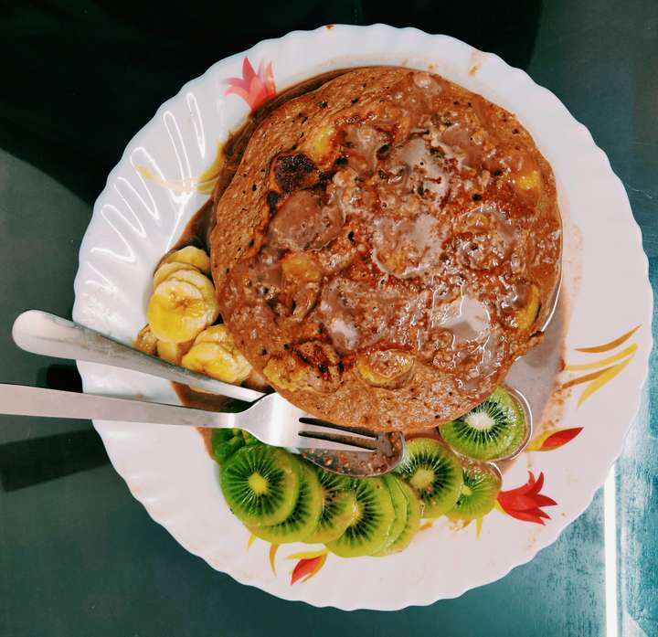 Anabolic protein banana pancakes