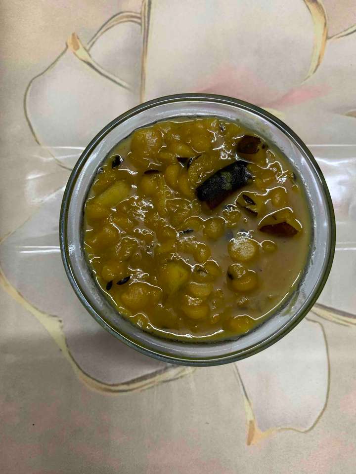 The famous bong Chola’r dal (Chana dal)